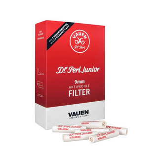 Dr. Pearl Junior - Activated Carbon Filter - 9mm - 100 pieces