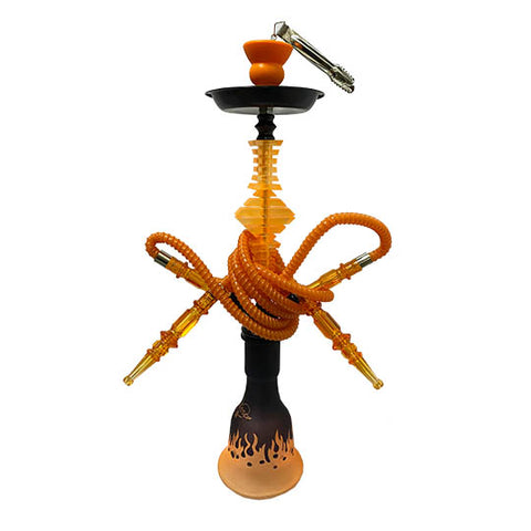 Hubbly Bubbly Hookah Phoenix Fluorescent Flames 2 Pipe | africas ...