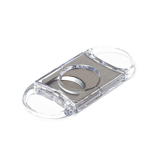 Cigar Cutter - Transparent 2 Blade