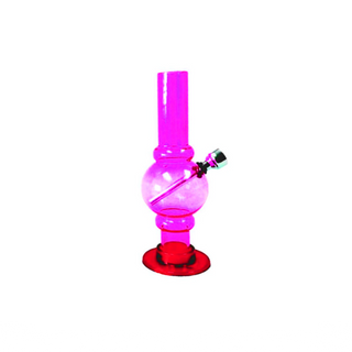 Acrylic Water Bong – Mini – 15cm - Pink