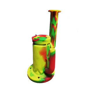Multicoloured Silicone Bong - 12cm