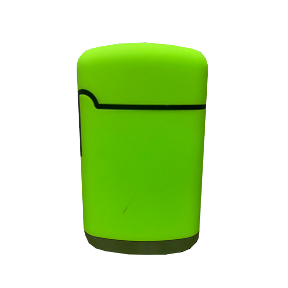 Zenga Rubberized Jet Pocket Torch Neon