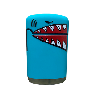 Buy blue Zenga Rubberized Jet Pocket Torch Sharks