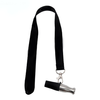 Silicone Metal Mouth Tip With Lanyard