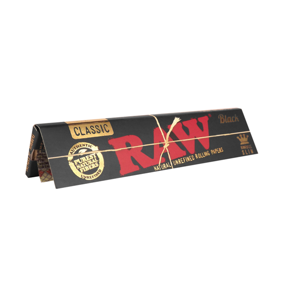 RAW Paper - King Size Black