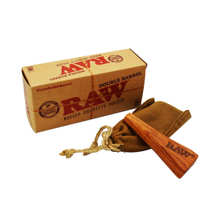 RAW Wooden Holder Double Barrel