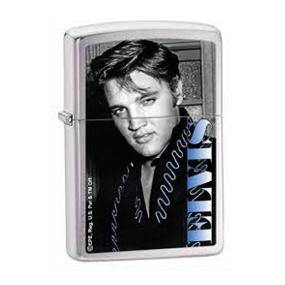 Zippo Elvis Blue